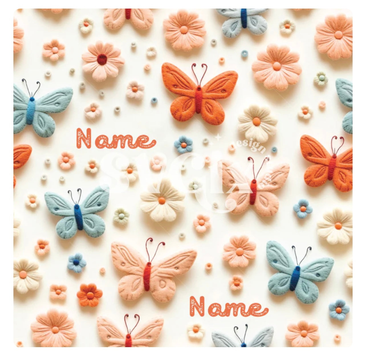 Customized name blankets