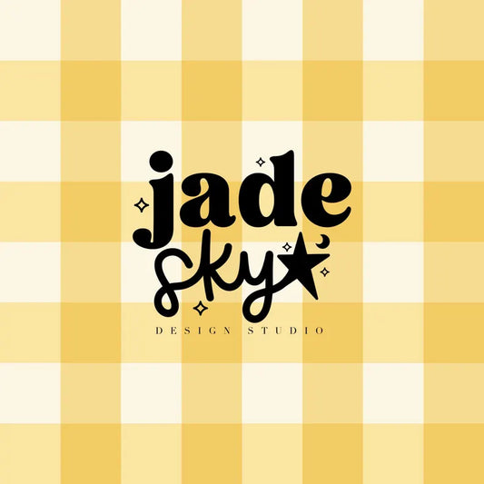 Yellow gingham