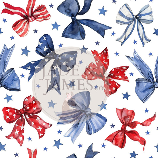Patriotic bows