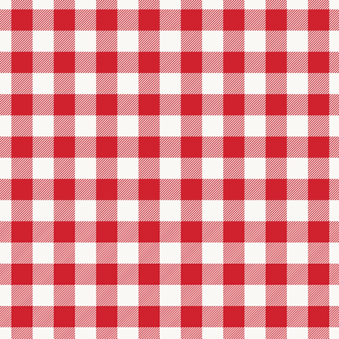 Red gingham