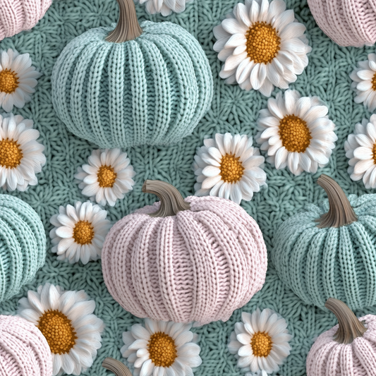 Embroidery pumpkins