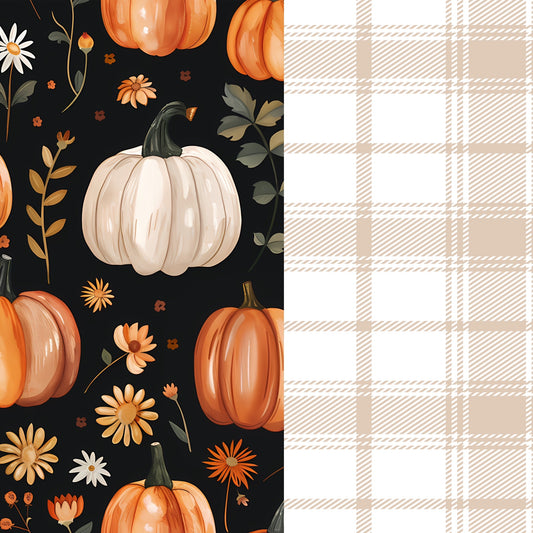 Pumpkins & plaid